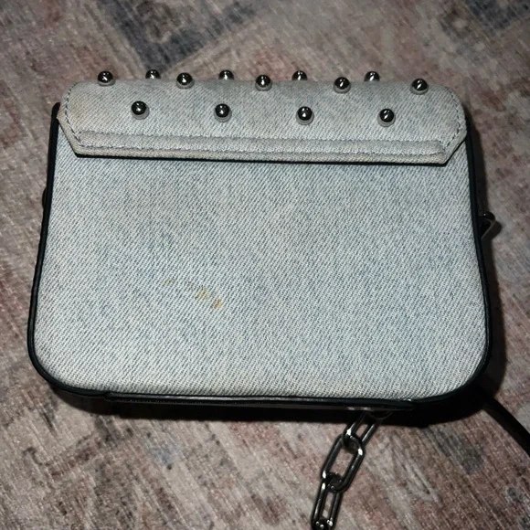 Alexander Wang Black and Gray Studded Crossbody Bag - Picture 3 of 5